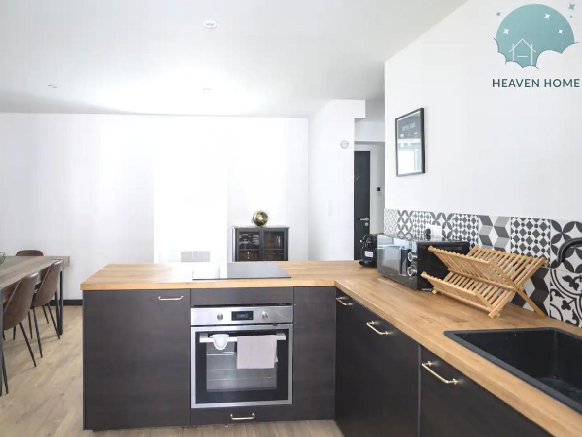 Grand Appartement Loft Lannion Centre T4 ภายนอก รูปภาพ