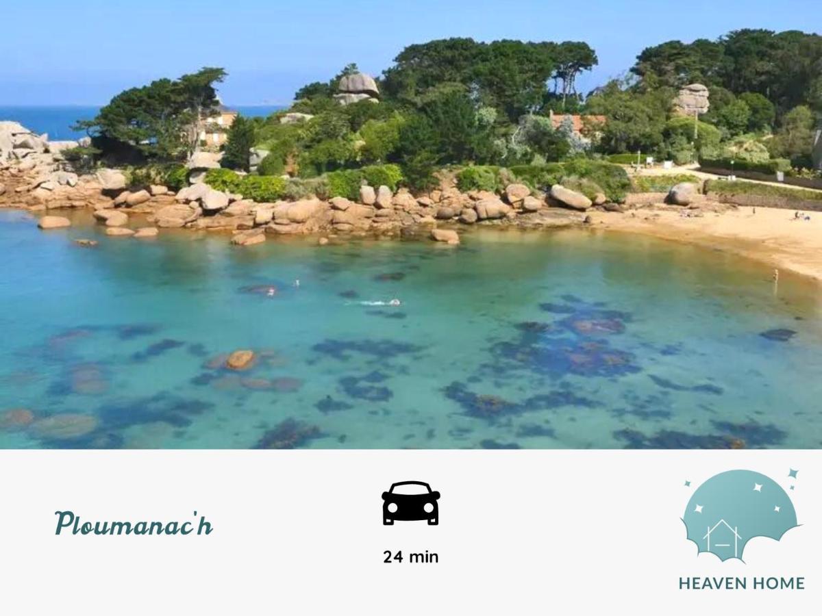 Grand Appartement Loft Lannion Centre T4 ภายนอก รูปภาพ