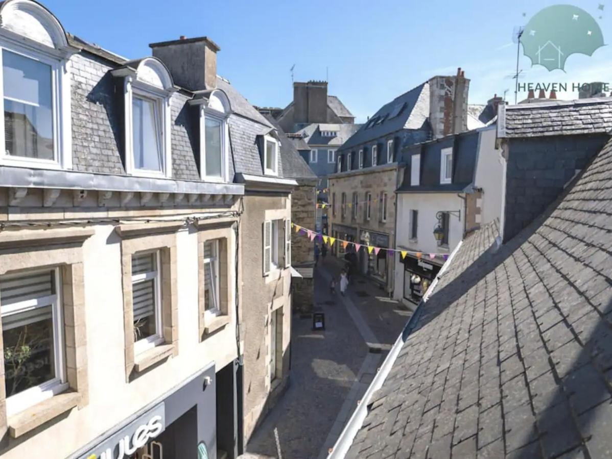 Grand Appartement Loft Lannion Centre T4 ภายนอก รูปภาพ