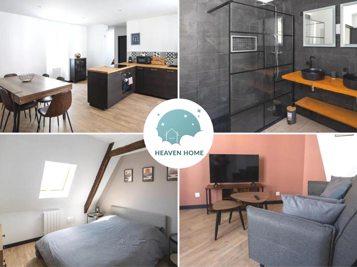 Grand Appartement Loft Lannion Centre T4 ภายนอก รูปภาพ
